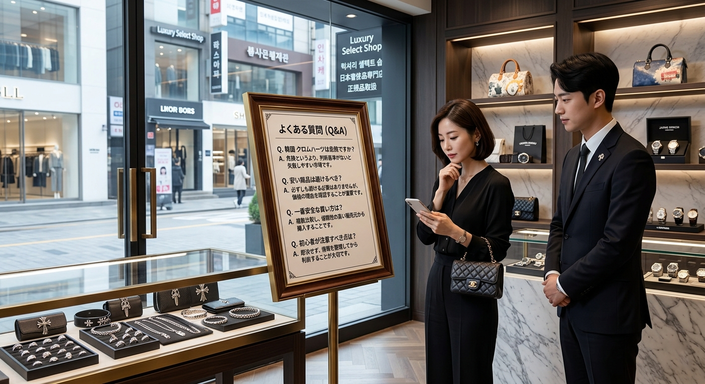 韓国 クロムハーツ 店舗